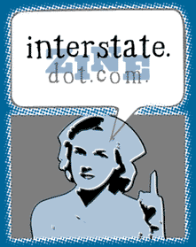 Interstate is best viewed with Internet Explorer 4.0